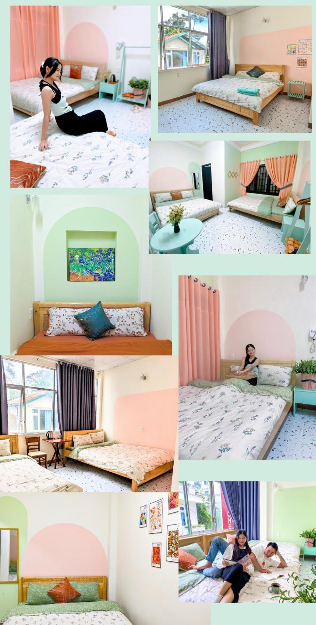 ホテル Wasabi House 2 Gan Cho Dem 5P Di Bo ダラット エクステリア 写真